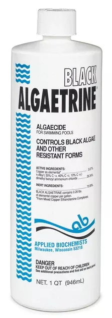 Applied Bio Black Algaetrine Algaecide 32 oz Bottle | 406303A