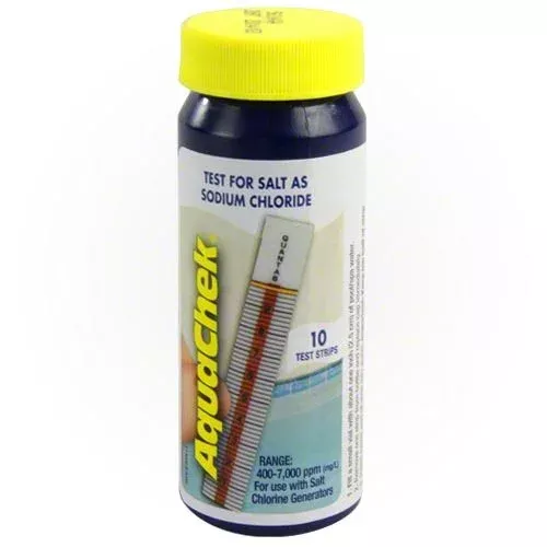 AquaChek White Salt Test Strips – 10 Pack