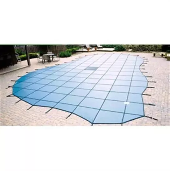 Arctic Armor Ultra Light Solid Safety Cover – Pool Size: 12′ x 20′ – Blue – 15 Yr Warranty