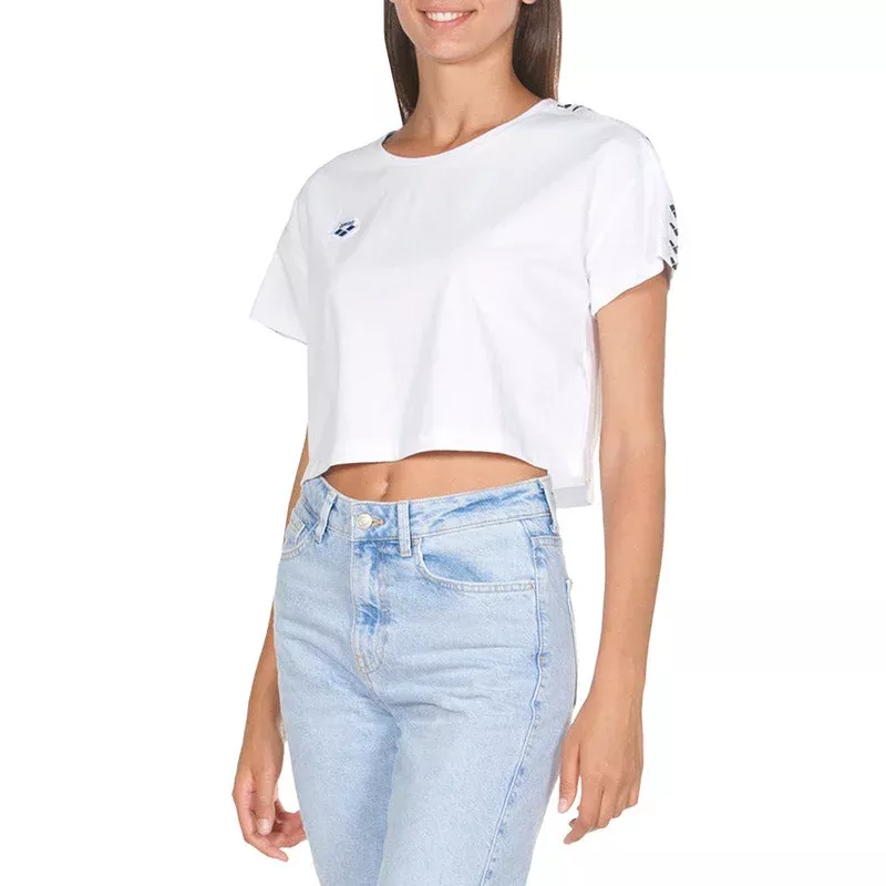 Arena Corrine White Cropped T-shirt