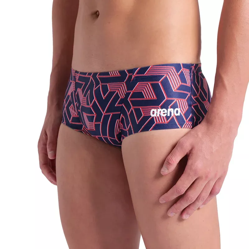 Arena Escape Red/Blue Low Waist Shorts