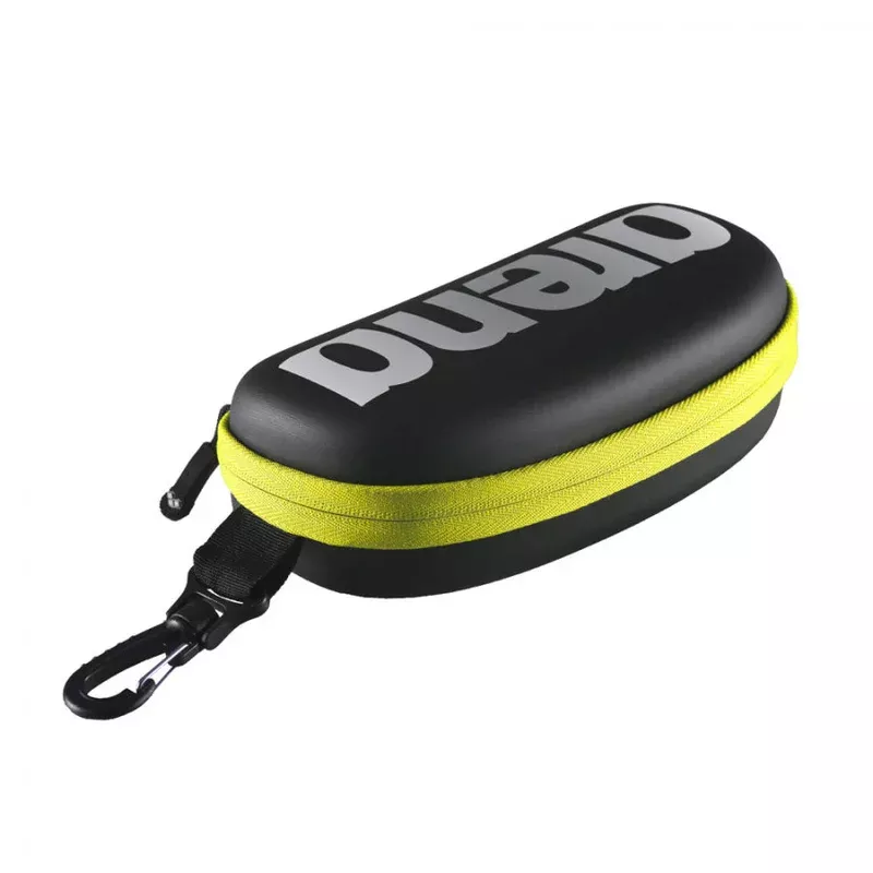 Arena Goggle Case – Black / Silver / Fluo Yellow