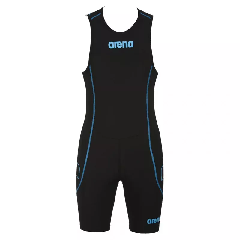 Arena Men’s ST Black Trisuit – Rear Zip