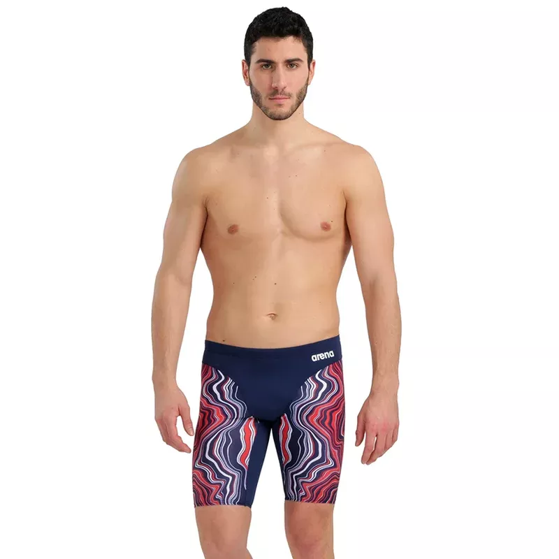 Arena Navy Marbled Leg Jammer