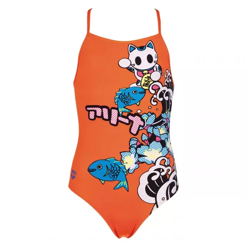 Arena Orange Junior Swimsuit – Anime