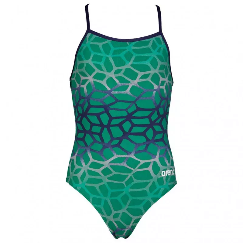 Arena Polycarbonite II Girls Swimsuit – Green