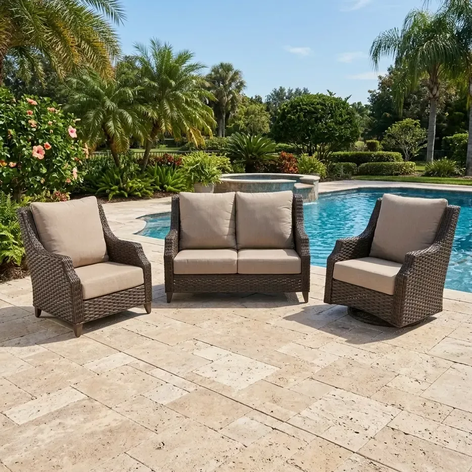Aruba XL 3 Piece Loveseat Group