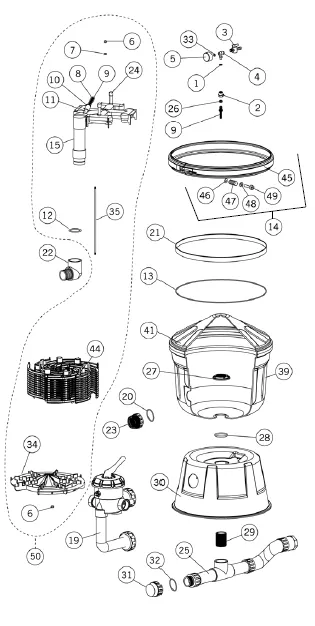 ASTRAL Oring -AIR RELIEF ADAPTOR | 724R0130030