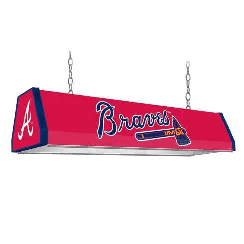 Atlanta Braves: Standard Pool Table Light "B" Version