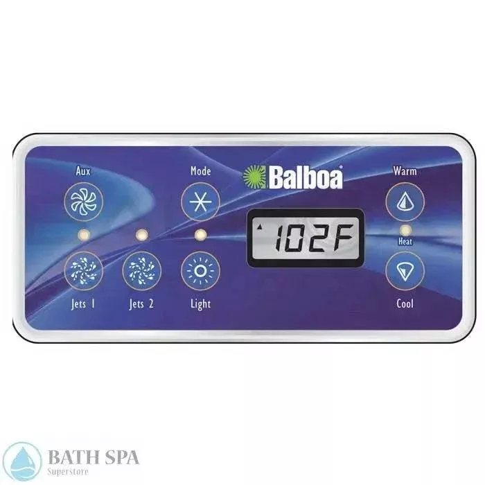 Balboa 2000L Spa Topside Panel[7-Button] (54170-01)