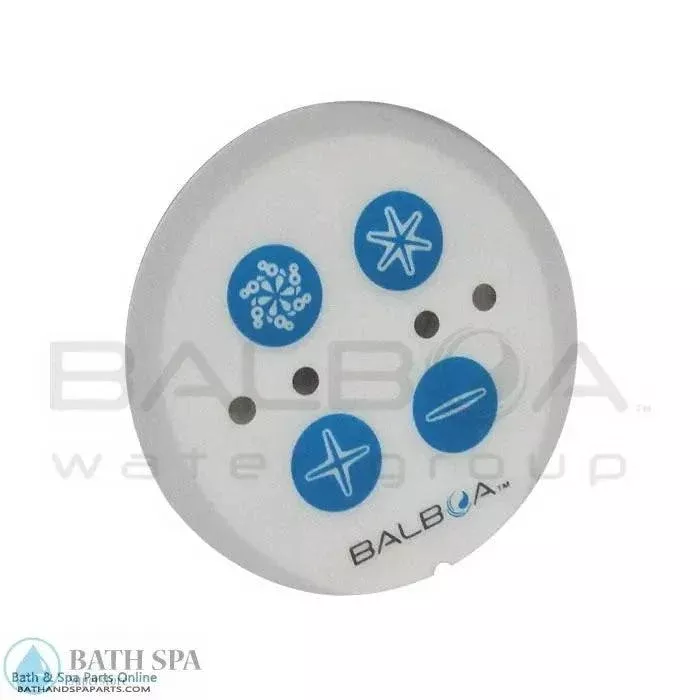 Balboa 4-Button G.G. Bath Topside Panel Overlay (12013)