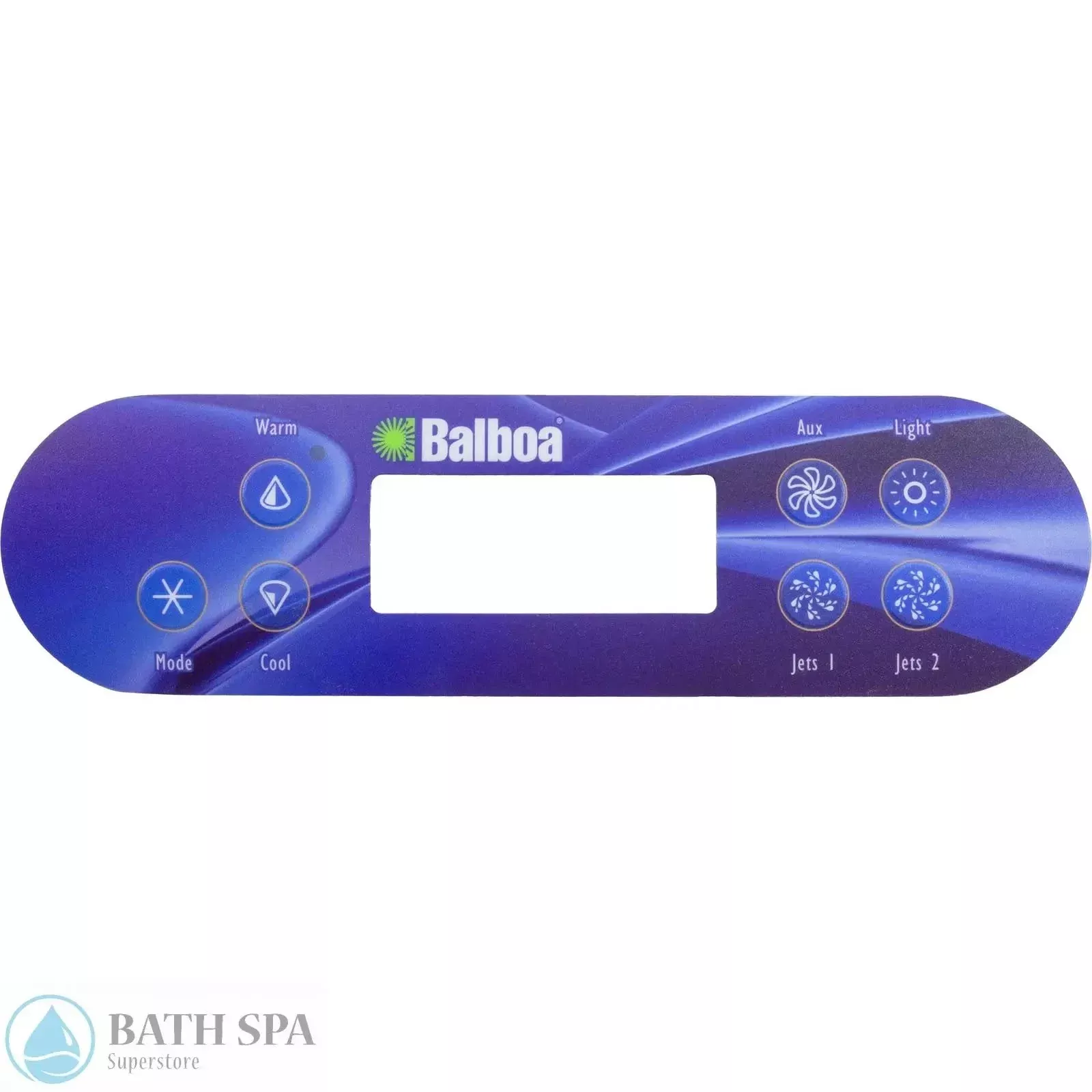 Balboa 7-Button VL700S Topside Panel Overlay (11892)