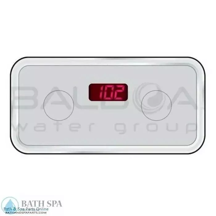Balboa E2 Lite Digital Spa Topside Panel [8 Conductor] [No Overlay] (54117)