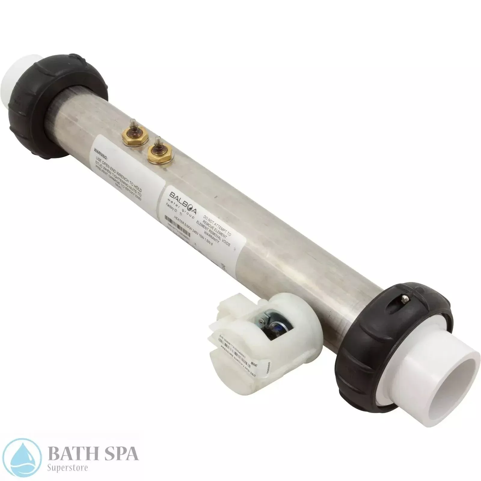 Balboa Flo-Thru Heater [2″ x 15″] [5.5 kW] [240v] (58015)