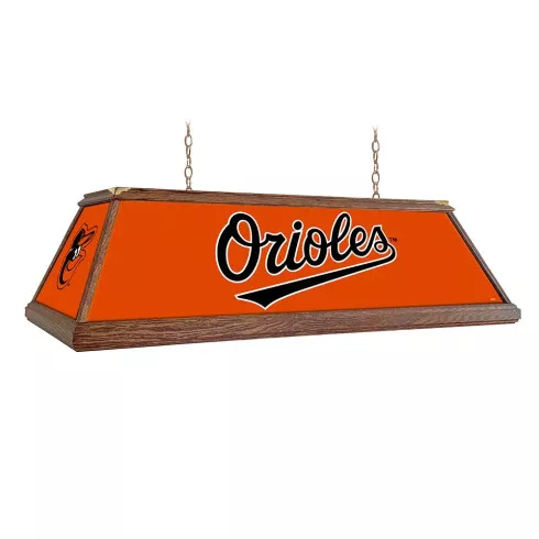Baltimore Orioles: Premium Wood Pool Table Light "A" Version