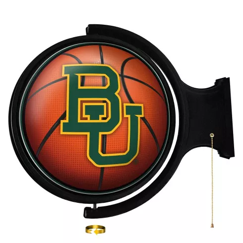 Baylor Bears: Basketball - Rotating Lighted Wall Sign
