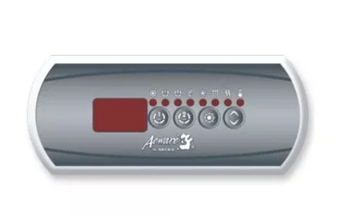 BDLK2002OP Control Panel Gecko IN.K200-2OP 4 Button 2 Pump