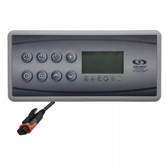 BDLK83OP Gecko Control Panel TSC-8-AE 4 Button 2 Pump Panel