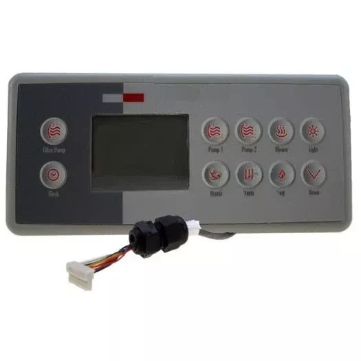 BDLTSC410K Gecko Control PanelTSC410KGE1 10 Button Panel with 8 Pin Connector
