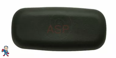 Black Neck Pillow, 9 1/2" x 4 1/4",6-1/4" CtoC Tabs, Master Spa, Four Winds