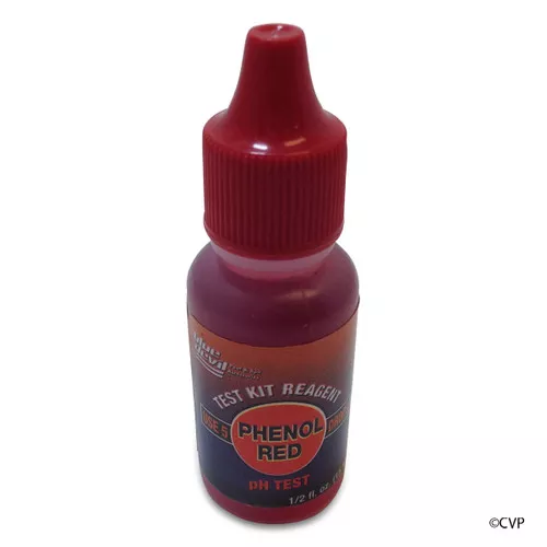 BLUE DEVIL POOL ACCESSORIES POOL SPA TEST KIT SOLUTION PH RED 1/2 OZ PHENOL RED .5 OZ | B7022