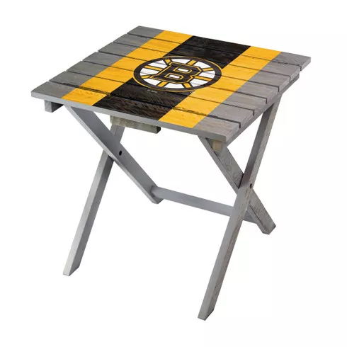 Boston Bruins Folding Adirondack Table