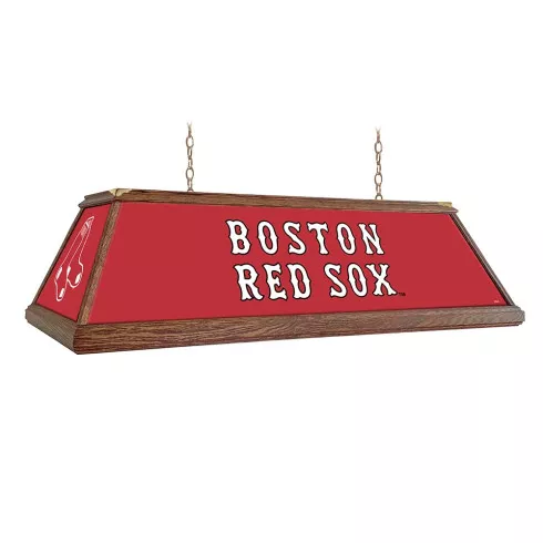 Boston Red Sox: Premium Wood Pool Table Light "A" Version