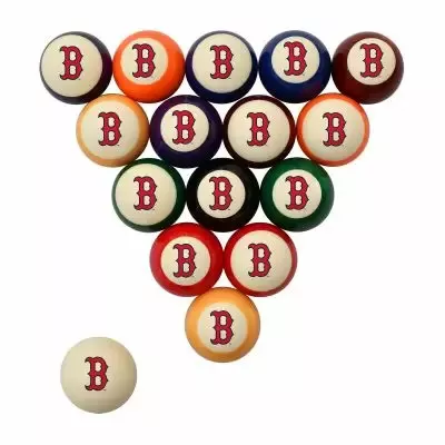 Boston Red Sox Retro Billiard Ball Set