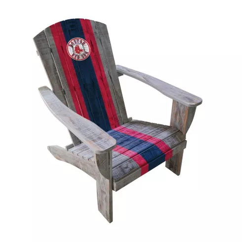 Boston Red SoxWood Adirondack Chair