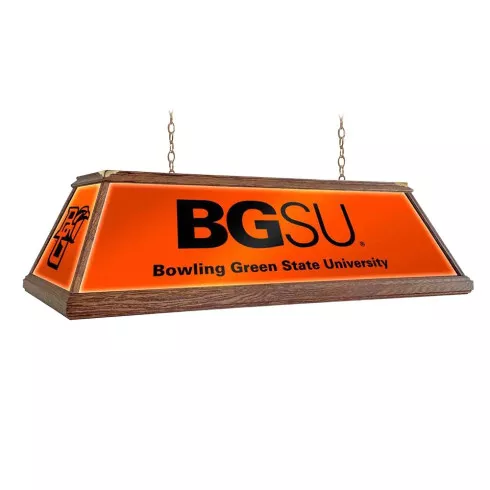 Bowling Green Falcons: Premium Wood Pool Table Light