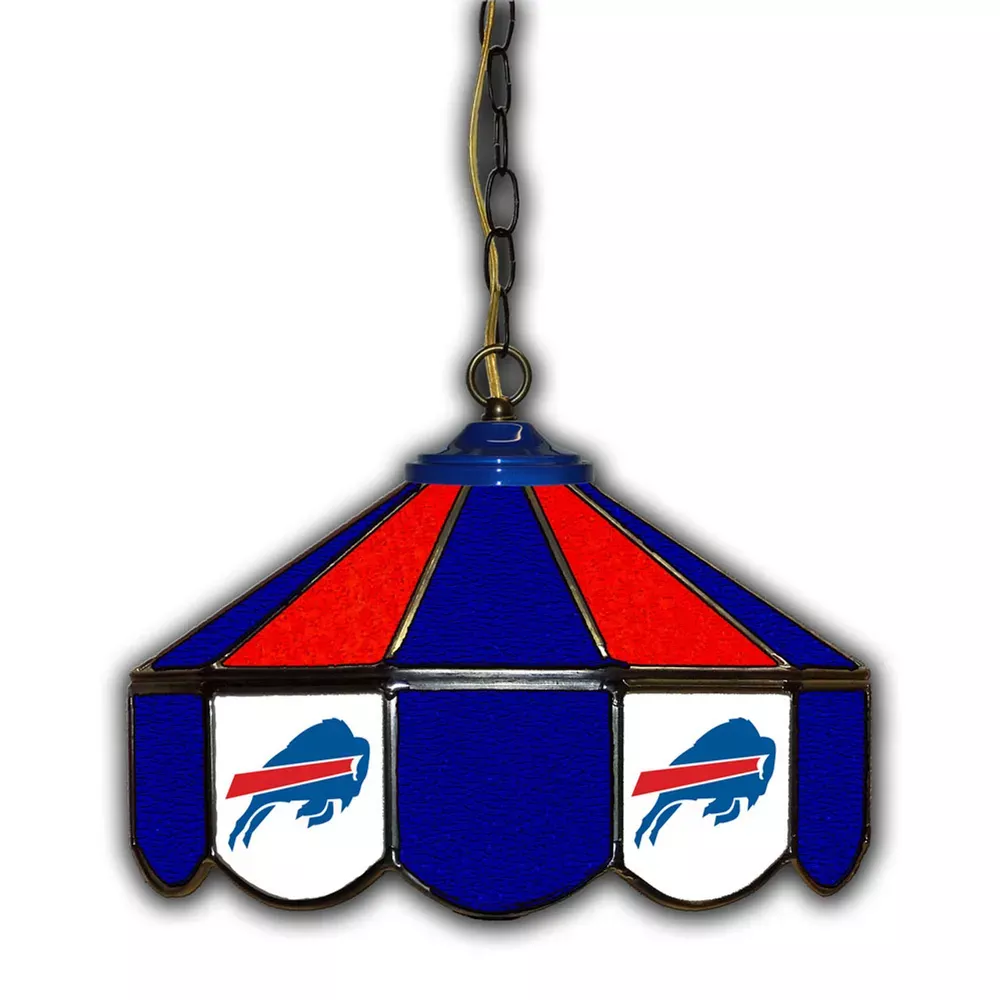 Buffalo Bills 14" Glass Pub Light