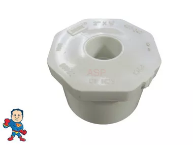 Bushing, Reducer, 2" Spigot Street x 1/2" Slip