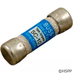 Buss Fuses Time Delay Fuse 125V 10A Sc -