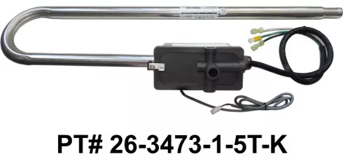 Caldera Spa Heater, Utopia & Paradise Series, 2001 To Current, 74912, C3473-1, 26-3473-1-5T-K