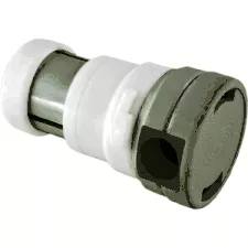 Caretaker Bayonet High Flow Cleaning Head - Light Gray 4-9-556