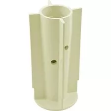Caretaker Floor Canister Molded Post - Cream # 3-4-240