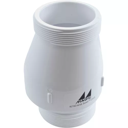 Check Valve Magic 2 Inch ACME Fine Thread 1/2 Lb White 0823-20RT