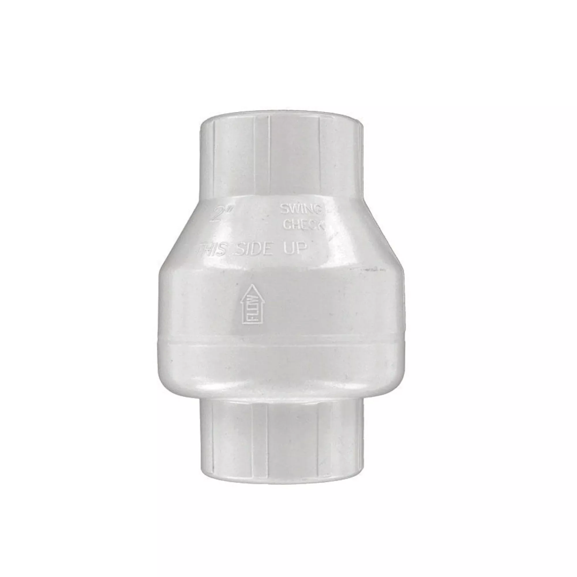 Check Valve, Valterra, Swing, 2″ Slip x 2″ Slip, White : 200-20W