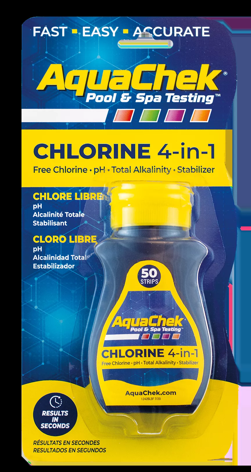 Chlorine 4-in-1 Water Testing Strips 511242A