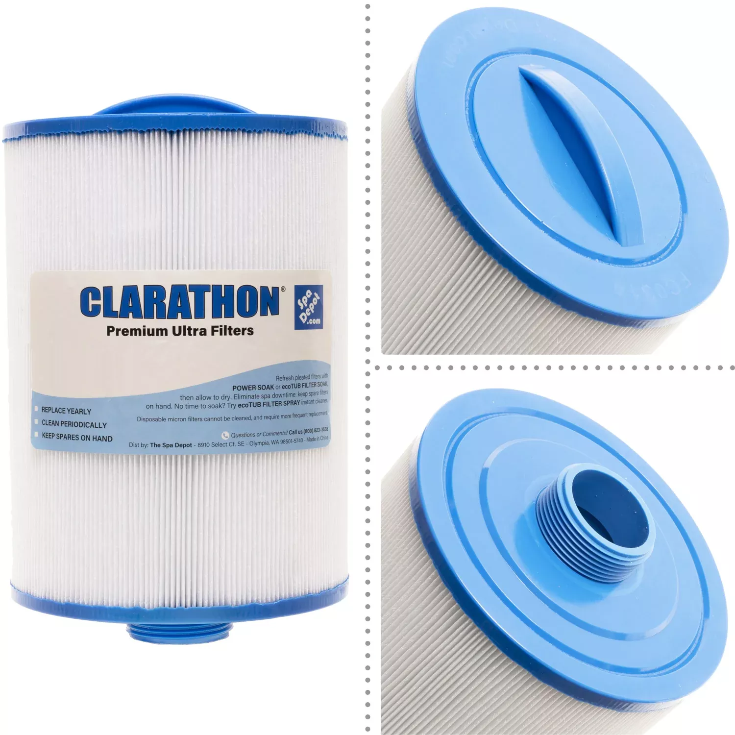 Clarathon FC-0425 Spa Filter PCS32P4 7CH-32