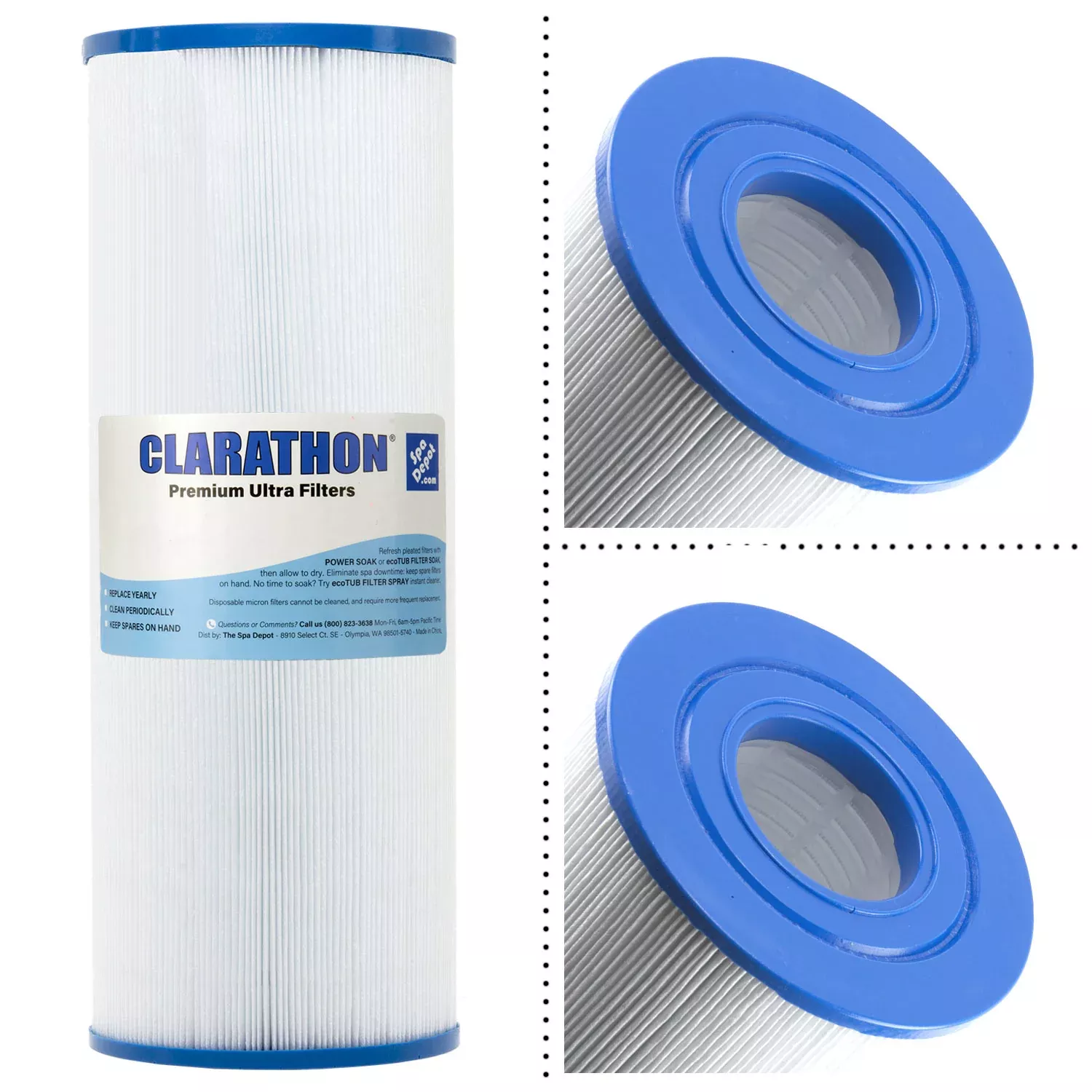 Clarathon FC-1620 Spa Filter PMT25 C-4332