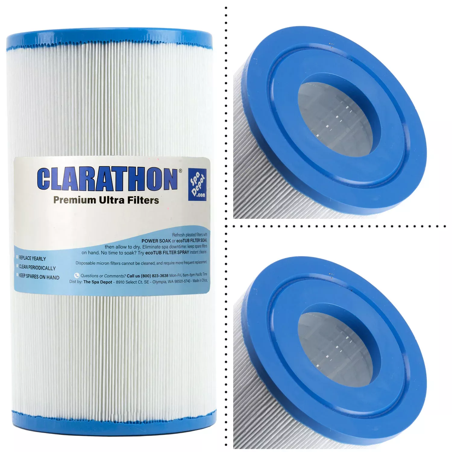 Clarathon FC-2620 Spa Filter PPI25D C-4428