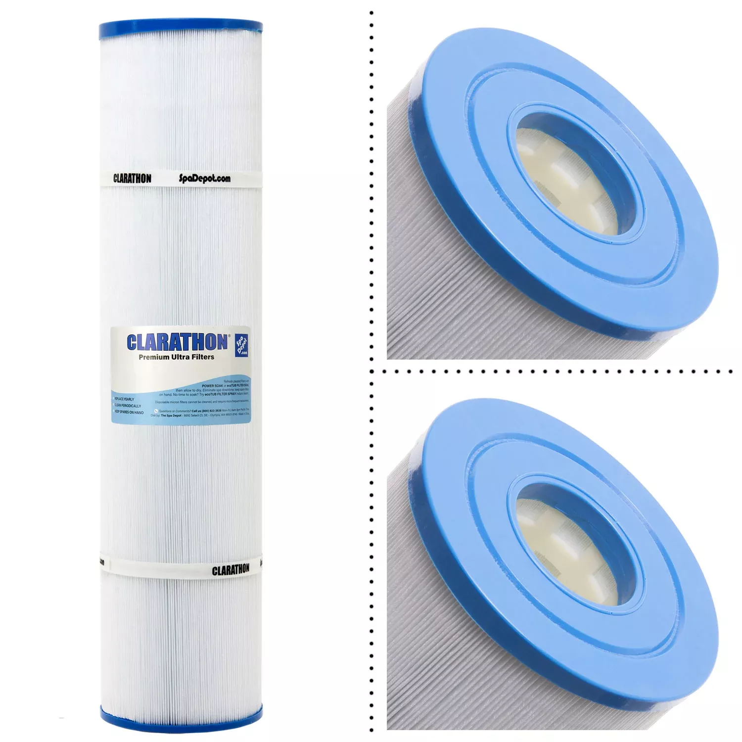 Clarathon FC-2930 Spa Filter PCAL75 C-4970