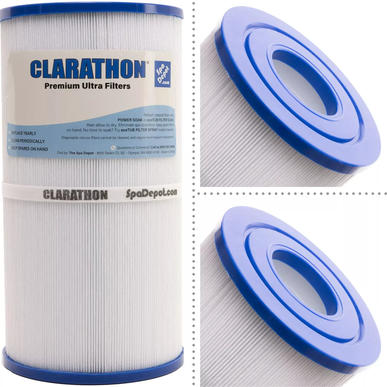 Clarathon FC-2970 Spa Filter PLBS50 C-5345