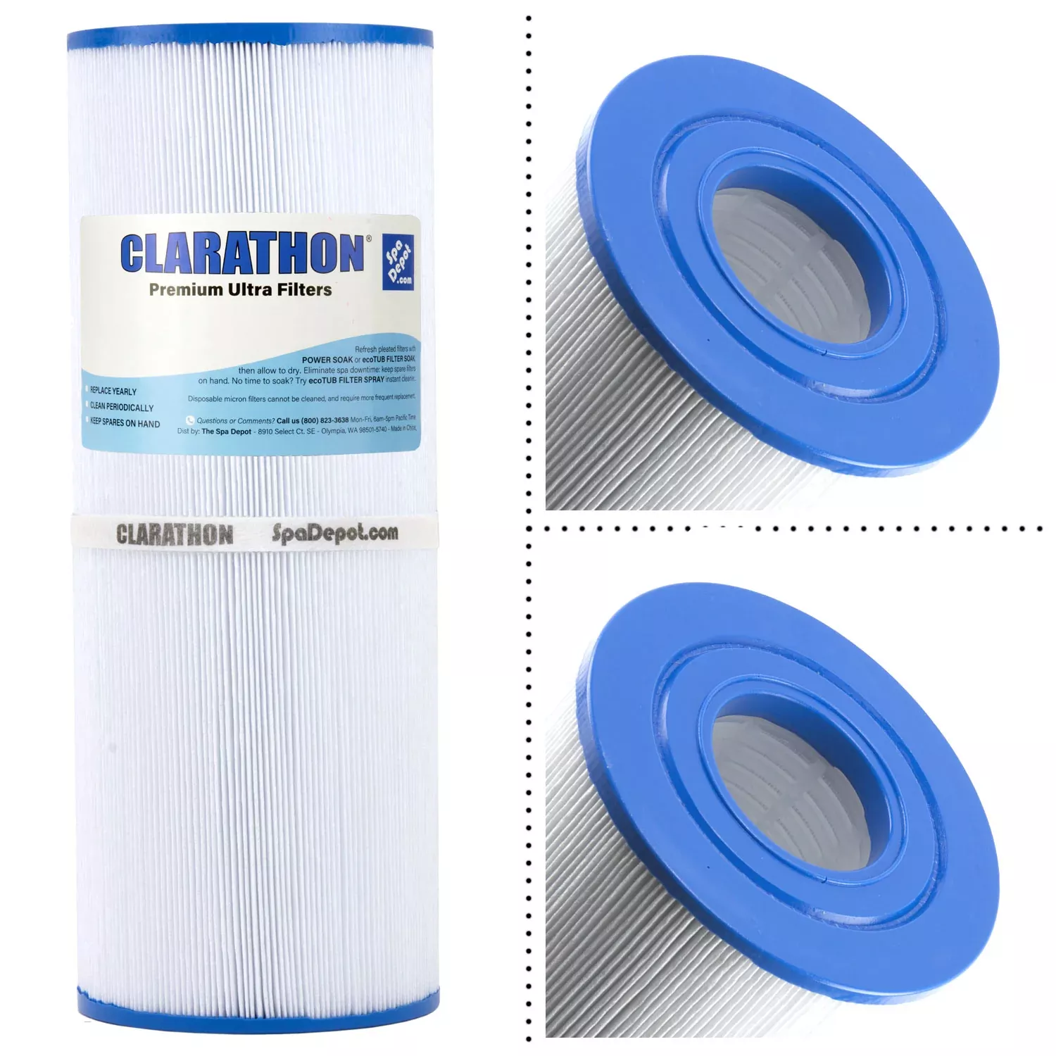 Clarathon FC-2971 Spa Filter PLBS75 C-5374