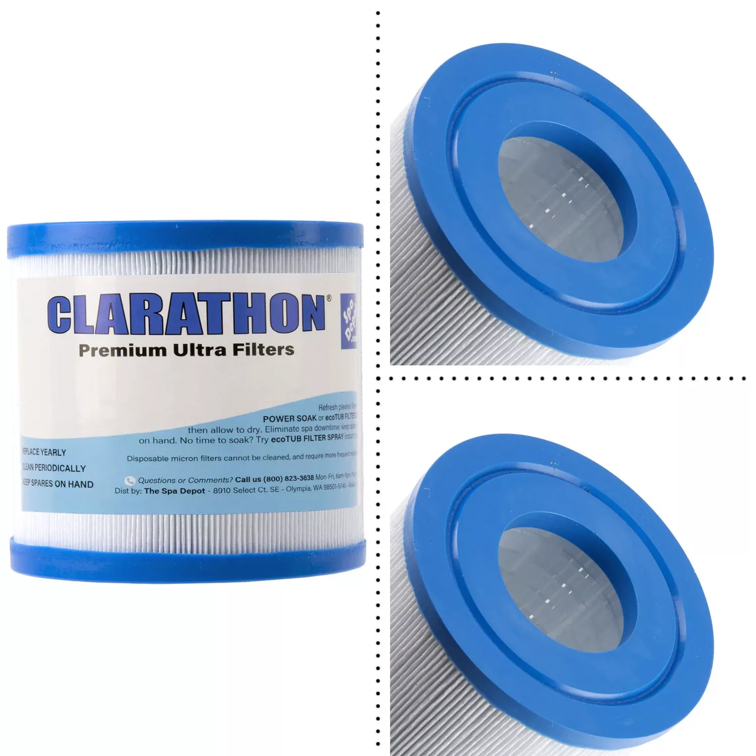 Clarathon FC-3077 Spa Filter PWW10 C-4310