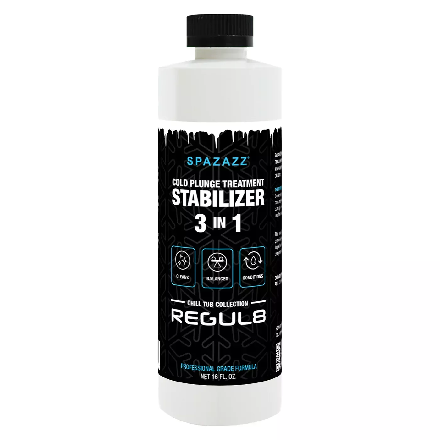 Cold Plunge Treatment Stabilizer 3in1: Regul8 16oz SZ191