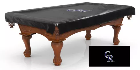 Colorado Rockies Pool Table Cover, Multiple Sizes