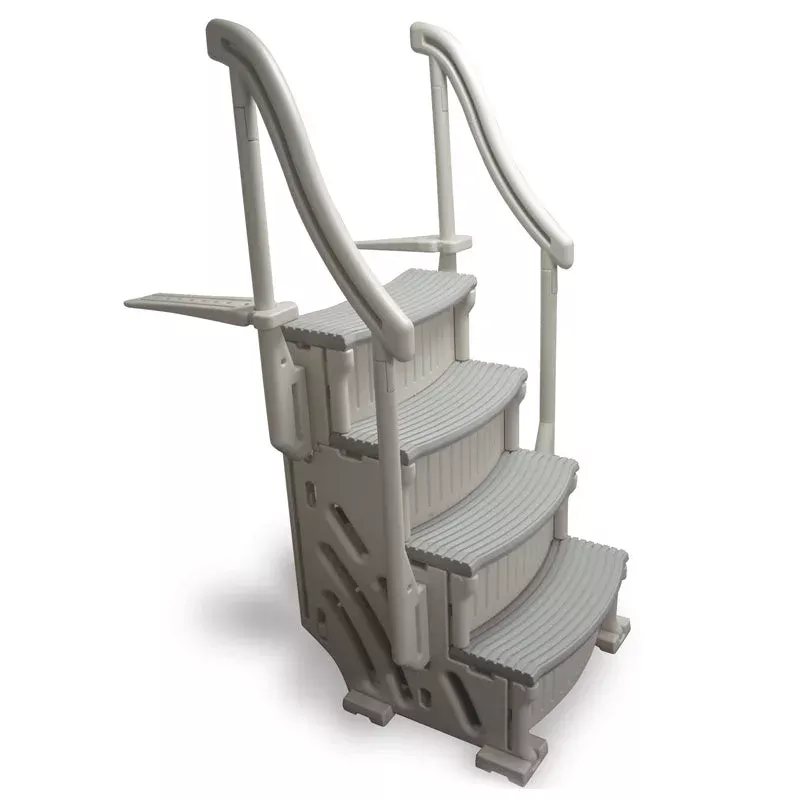 Confer Curve Base In-Pool 4 Step for A/G Pool, Beige | CCX-AG