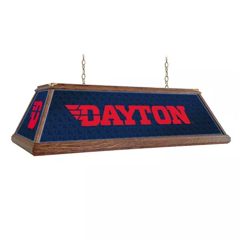 Dayton Flyers: Premium Wood Pool Table Light